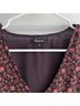 Madewell 100% Polyester Floral Black Red T-Shirt Size 0X - photo 3