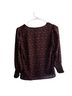 Madewell 100% Polyester Floral Black Red T-Shirt Size 0X - photo 2