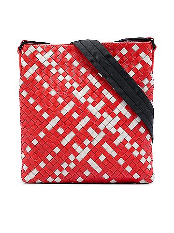 Bottega Veneta Bicolor Nappa Intrecciato Crossbody (view 1)