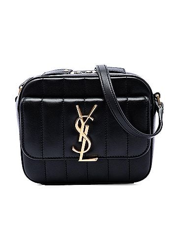 Saint Laurent Toy Quilted Lambskin Vicky Camera Bag (view 1)