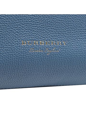 Burberry Medium Leather and House Check Banner Satchel (view 2)