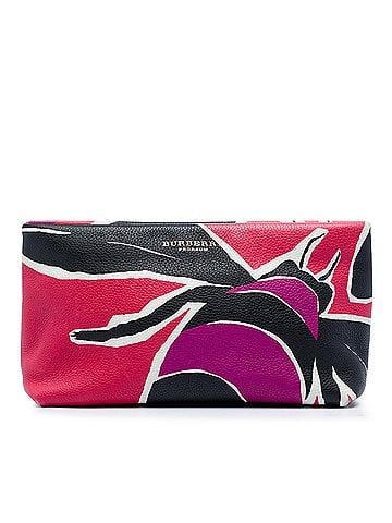 Burberry Prorsum Grained Leather Clutch (view 1)