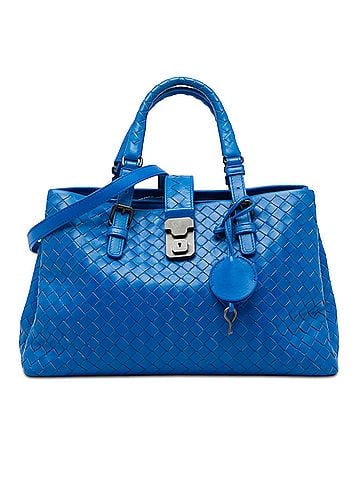 Bottega Veneta Small Nappa Intrecciato Roma Satchel (view 1)