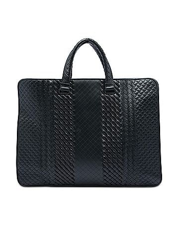 Bottega Veneta Nappa Intrecciato Club Fume Briefcase (view 1)