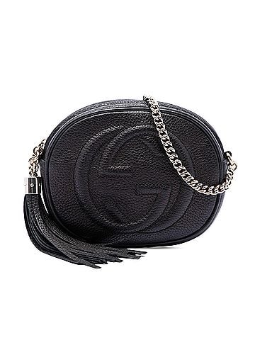 Gucci Mini Pebbled Calfskin Soho Chain Crossbody (view 1)