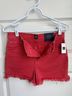 Gap Red Denim Shorts Size 26 - photo 3