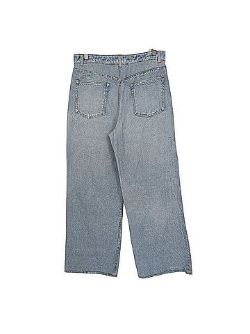 Joie Wide Leg Faux Printed Denim Jeans Jeans (view 2)