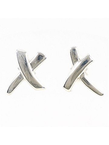 Tiffany & Co. Tiffany &amp; Co. Kiss Silver Earrings, Total Weight 2.6g, Jewelry (view 1)