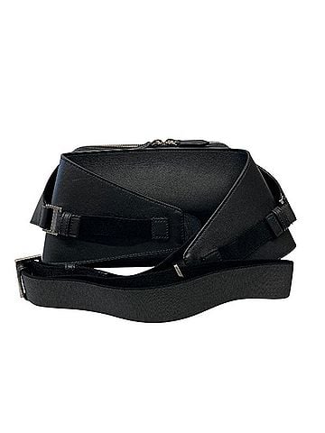 Balenciaga Balenciaga BALENCIAGA Shoulder Bag with Perforated Logo, Leather (view 2)