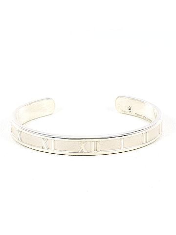 Tiffany & Co. Tiffany &amp; Co. Atlas Silver Bangle, Total Weight 21.6g, Jewelry (view 1)
