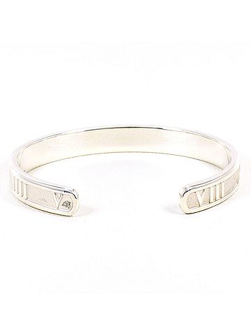 Tiffany & Co. Tiffany &amp; Co. Atlas Silver Bangle, Total Weight 21.6g, Jewelry (view 2)