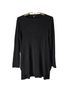 Eileen Fisher 100% Tencel Solid Black Pullover Sweater Size M - photo 1