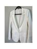 Theory Solid White Blazer Size 12 - photo 3
