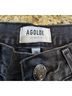 AGOLDE 100% Cotton Black Jeans Size 26 waist - photo 3