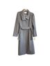 Cole Haan Solid Gray Coat Size 10 - photo 3
