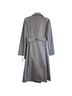 Cole Haan Solid Gray Coat Size 10 - photo 4