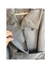 Cole Haan Solid Gray Coat Size 10 - photo 6