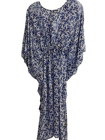 Tiare Hawaii Tiare Hawaii Naturals Sustainable Pineapple Fiber Maxi Dress OS Casual Dress (view 2)
