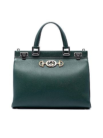 Gucci Medium Calfskin Zumi Top Handle Bag (view 1)