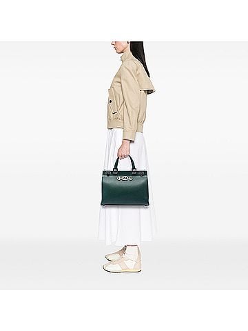Gucci Medium Calfskin Zumi Top Handle Bag (view 2)