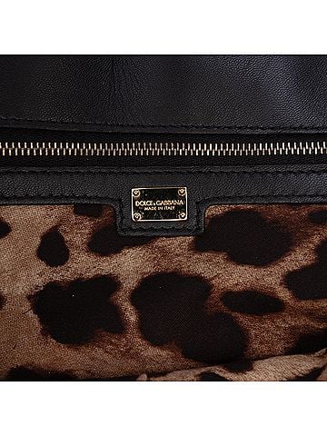 Dolce & Gabbana Medium Embroidered Lace Miss Sicily Satchel (view 2)