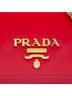 Prada 100% Leather Red Vitello Move Wallet on Chain One size - photo 6