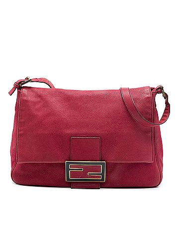 Fendi Shimmer Leather Mamma Forever Shoulder Bag (view 1)