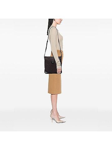 Gucci GG Nylon Abbey D Ring Crossbody (view 2)