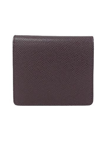 Louis Vuitton Louis Vuitton Taiga Portefeuille 3 Cartes Credit M30456 Wallet (view 1)