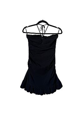 Sandro Knit Ruffled Halter Mini Dress Cocktail Dress (view 2)