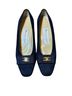 Etienne Aigner 100% Suede Blue Heels Size 6 - photo 6