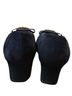 Etienne Aigner 100% Suede Blue Heels Size 6 - photo 13