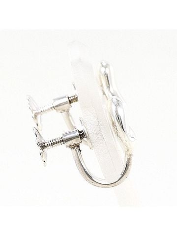 Tiffany & Co. Tiffany &amp; Co. Bean Silver Earrings, Total Weight 2.9g, Jewelry (view 2)