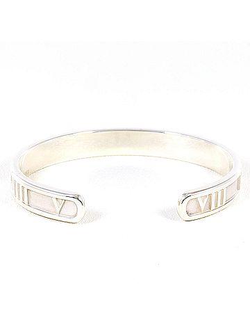 Tiffany & Co. Tiffany &amp; Co. Atlas Silver Bangle, Total Weight 21.8g, Jewelry (view 2)