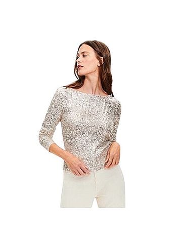 Ann Taylor LOFT Long Sleeve T-Shirt (view 1)