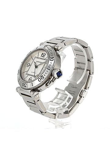 Cartier Cartier Pasha Seatimer W31080M7 Stainless Steel Automatic Watch (view 2)