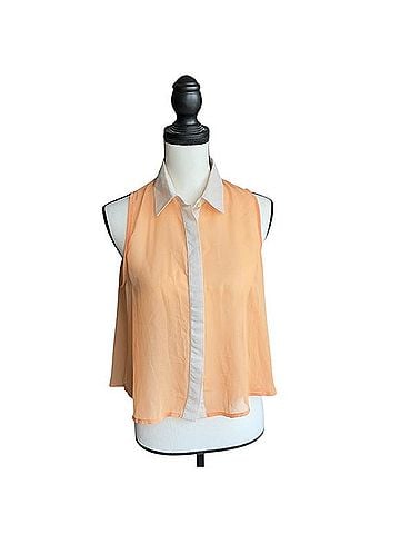 Paper Crane Sleeveless T-Shirt (view 1)