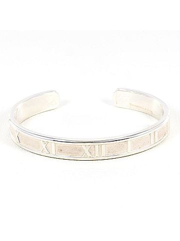 Tiffany & Co. Tiffany &amp; Co. Atlas Silver Bangle, Total Weight 21.4g, Jewelry (view 1)
