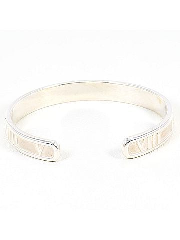 Tiffany & Co. Tiffany &amp; Co. Atlas Silver Bangle, Total Weight 21.4g, Jewelry (view 2)
