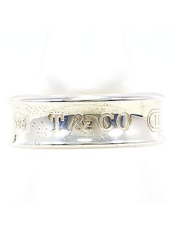 Tiffany & Co. Tiffany &amp; Co. 1837 Silver Ring, Total Weight 7.3g, Jewelry (view 1)