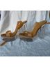 Fashion Nova Tan Multi Color Heels Size 8 1/2 - photo 4