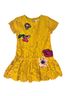 Doe Print Yellow Casual Dress Size 4 - photo 1
