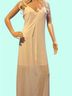 Calvin Klein 100% Polyester Chevron-herringbone White Casual Dress Size 6 - photo 12