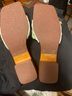 Weeboo Green Orange Sandals Size 8 - photo 3