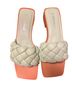 Weeboo Green Orange Sandals Size 8 - photo 1