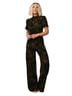 Baltic Born Floral Black Brown Dress Pants Size XL - photo 3