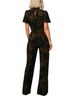 Baltic Born Floral Black Brown Dress Pants Size XL - photo 4