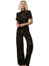 Baltic Born Floral Black Brown Dress Pants Size XL - photo 1
