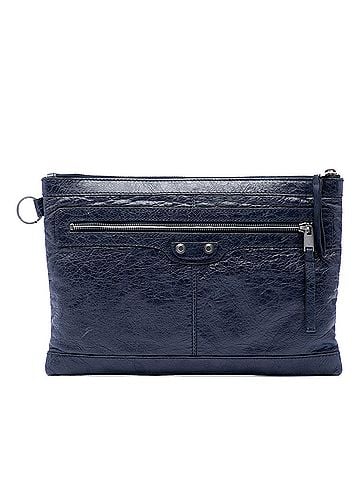Balenciaga Lambskin Motocross Classic Clip M Clutch (view 1)