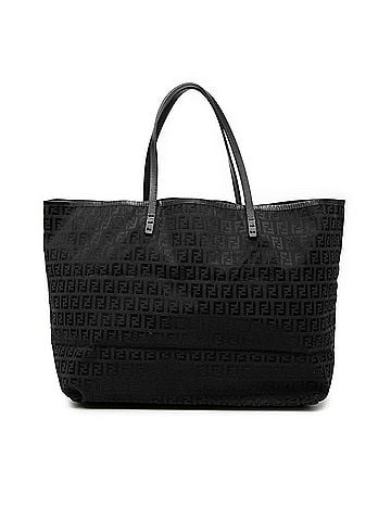 Fendi Medium Zucchino Canvas Roll Tote (view 1)